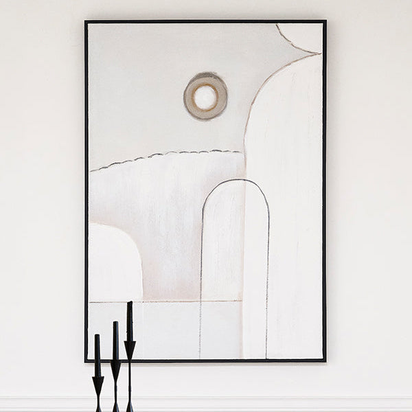 Muted Duet One - Hand-Painted Wall Art