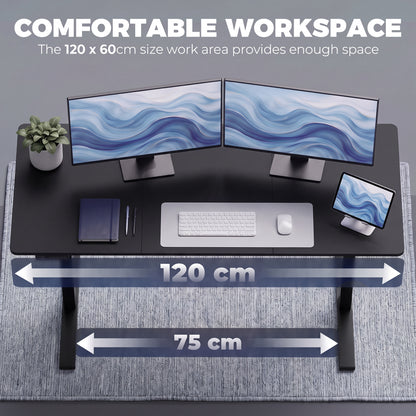 Standing Desk Memory Control Adjustable Black