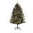 5ft Artificial Prelit Christmas Tree w/ LED Lights, Purple Ornaments