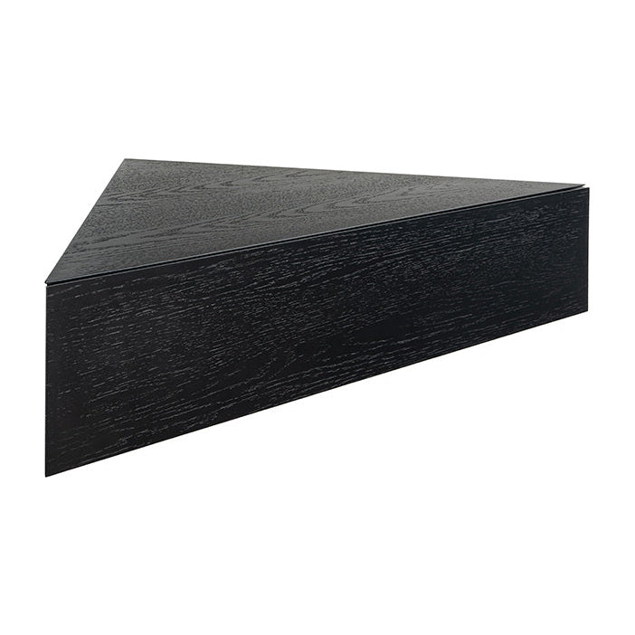 Inga Black Oak Floating Corner Unit