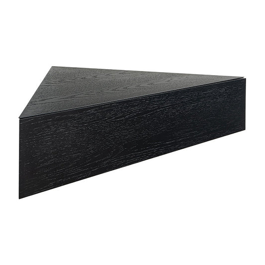 Inga Black Oak Floating Corner Unit
