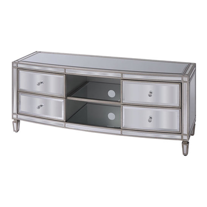 Antoinette Mirrored Media Unit