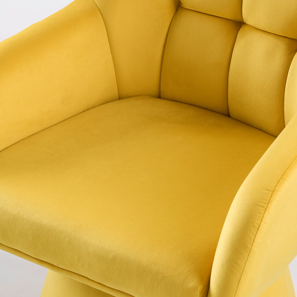Orbit Dining Chair – English Mustard
