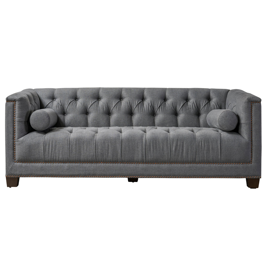 Bankes Three Seat Sofa - Charcoal