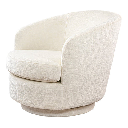 Melville Swivel Chair - Ivory