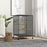 Bird Cage, Budgie Cage, with Rolling Stand, for Small Birds - Grey