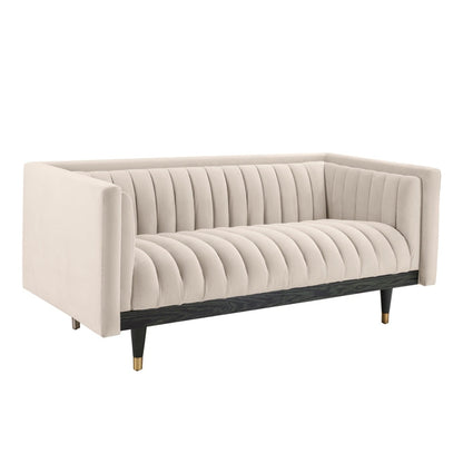 Metz Two Seat Sofa - Chalk
