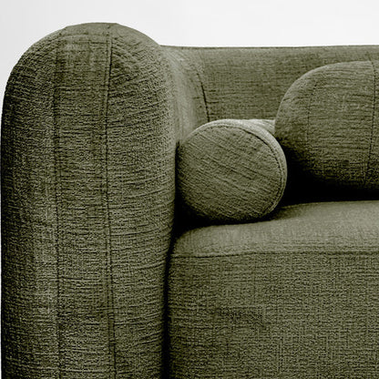 Munich Three Seat Sofa - Forest Green