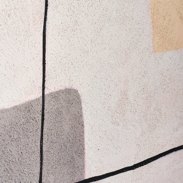 Brownstone Two - Hand-Painted Wall Art