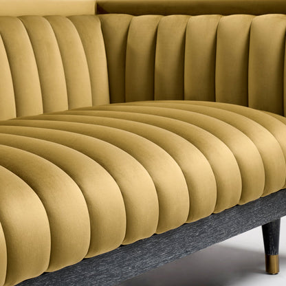 Metz Two Seat Sofa - Olive