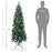 6' Snow Artificial Christmas Tree Holiday Home Décor with Pine Cones