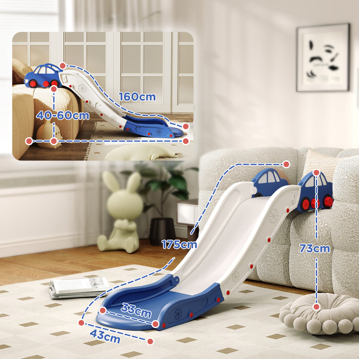 Kids Slide for Couch, Bed, Sofa, Easy to Assemble, Blue