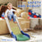 Kids Slide for Couch, Bed, Sofa, Easy to Assemble, Blue