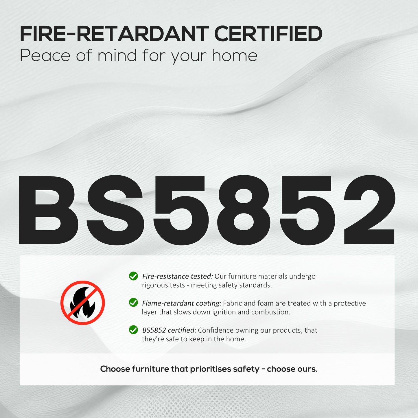 Corduroy Double Sofa w/ Wood Frame Foam Padding High Back, Grey