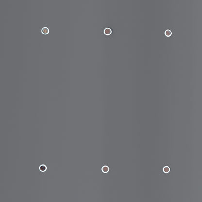 3 x 2.5m Patio Metal Gazebo Door Window Awning Wall Mount Metal Outdoor Shelter Charcoal Grey