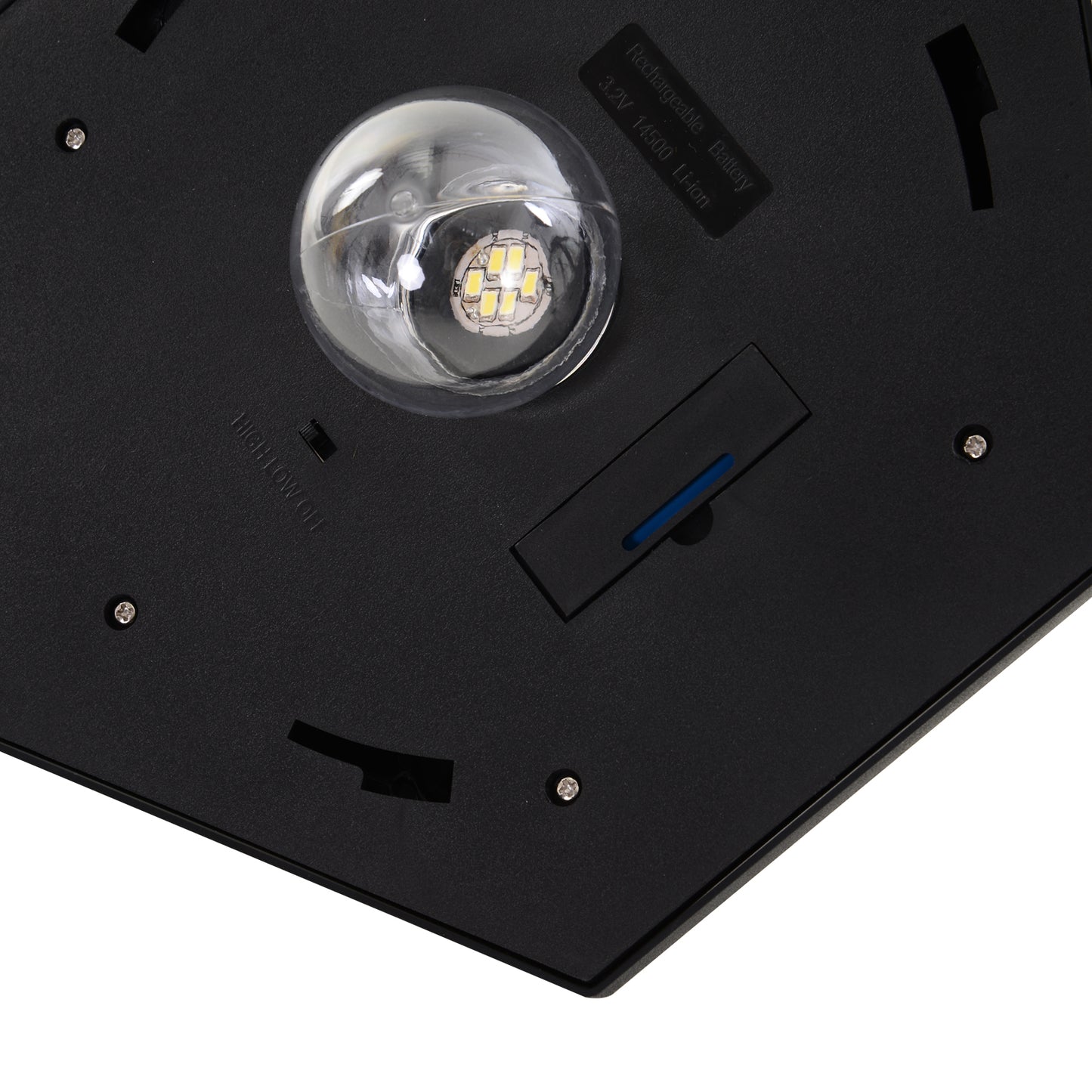 Solar Powered LED Sensor Lamp Post