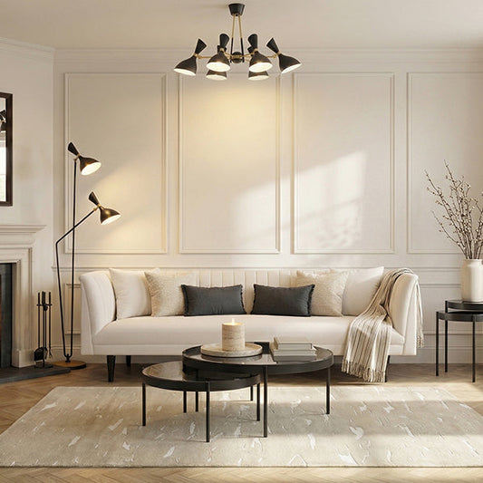 Baxter Three Seat Sofa – Ivory