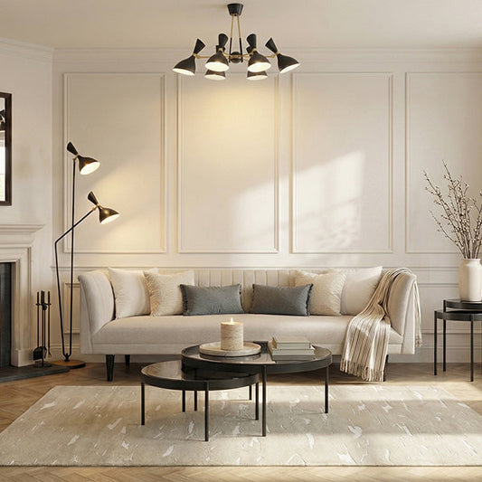 Baxter Three Seat Sofa – Parchment