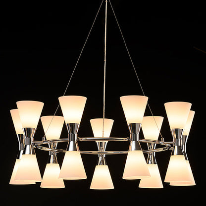 Camille Chandelier Chrome