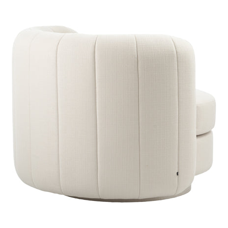 Calvin Swivel Armchair - Calico