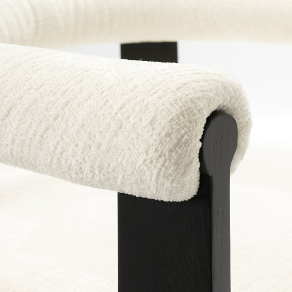 Nyx Dining Chair – Ivory Chenille