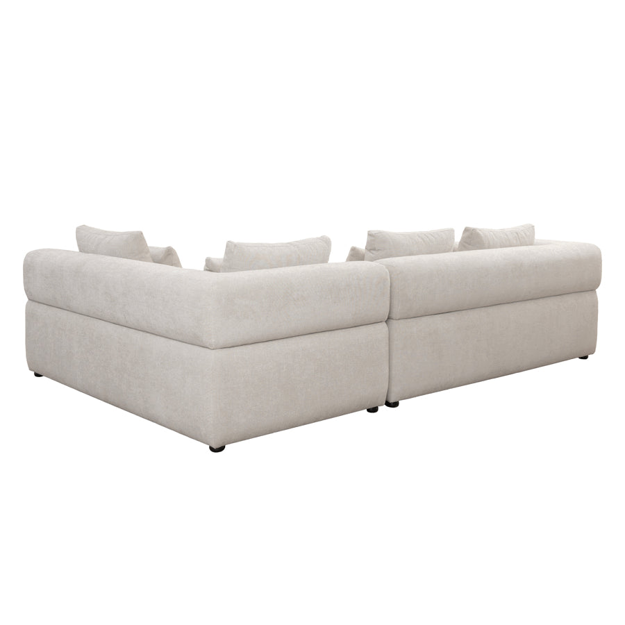 Beck Right Hand Corner Sofa – Parchment