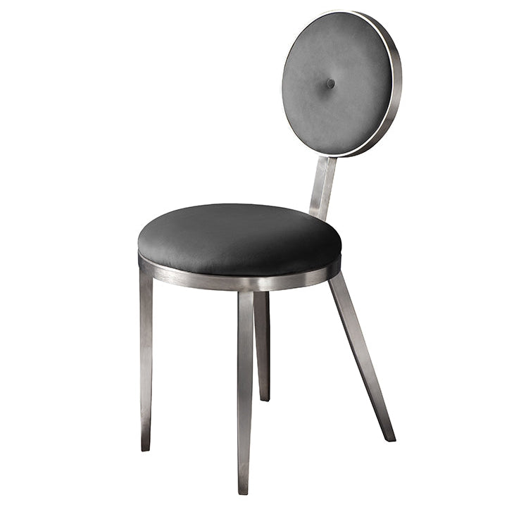 Ravello Dining Chair Silver - Smoke