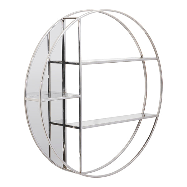 Elise Mirrored Wall Shelf