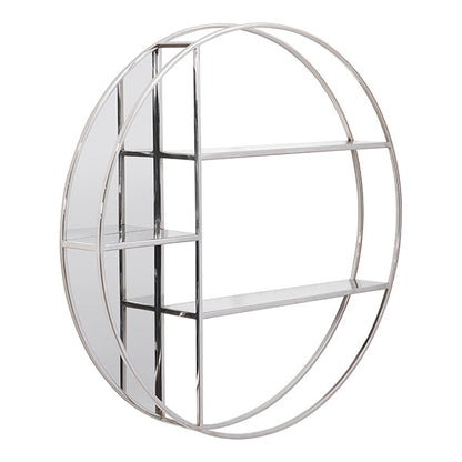 Elise Mirrored Wall Shelf