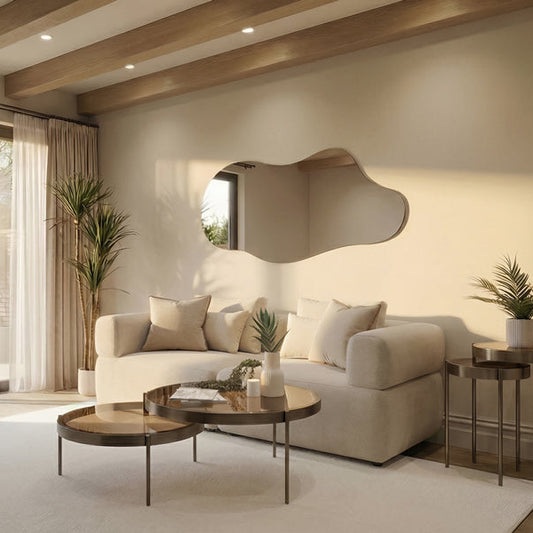 Beck Two Seat Sofa – Parchment
