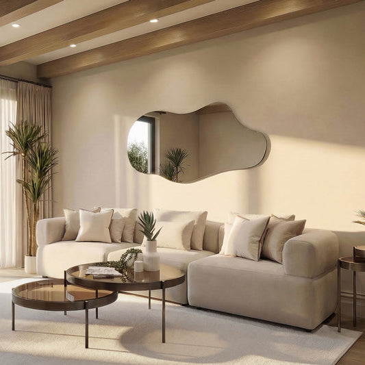 Beck Three Seat Sofa – Parchment