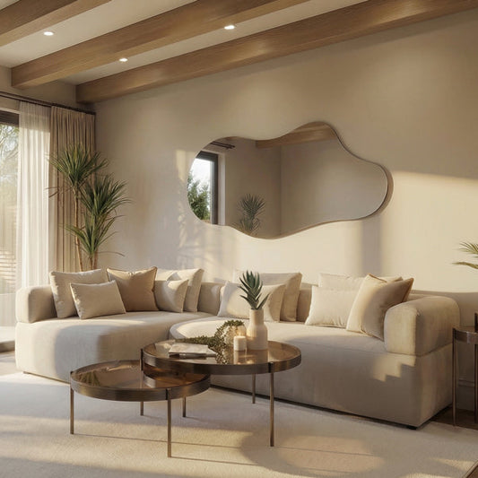 Beck Left Hand Corner Sofa – Parchment