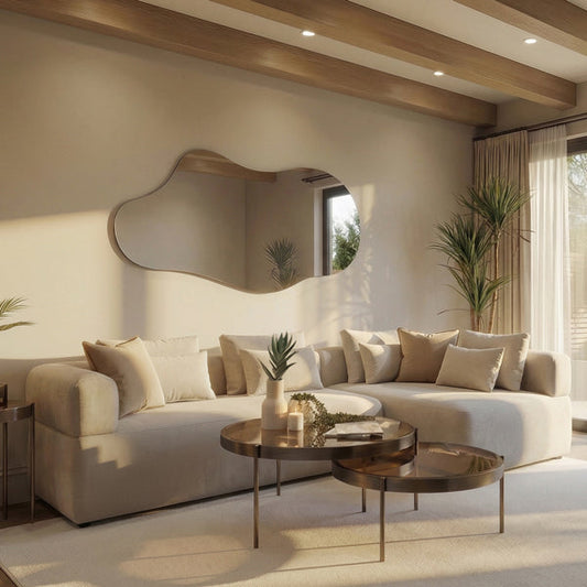Beck Right Hand Corner Sofa – Parchment