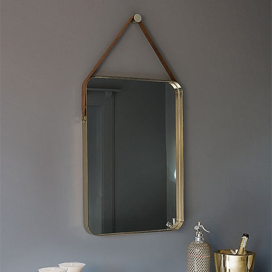 Beron Wall Mirror Brass