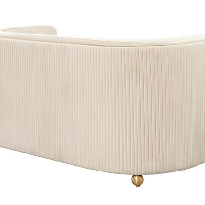 Ozman Two Seat Sofa – Chalk