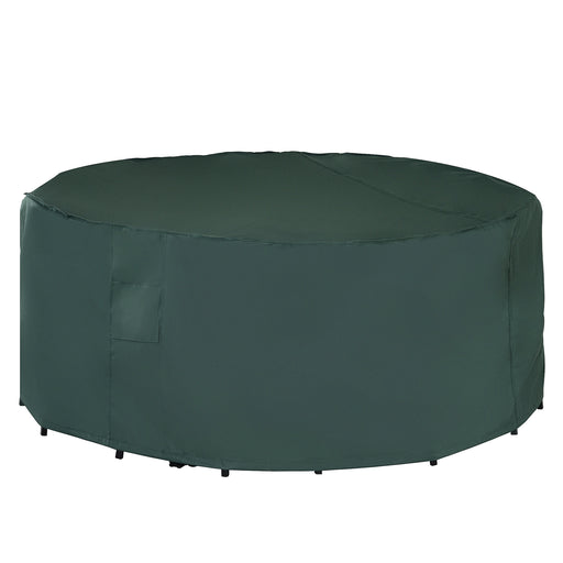 Garden Patio Large Furniture Set Round Cover 600D Oxford Waterproof Ф193 x 80H cm