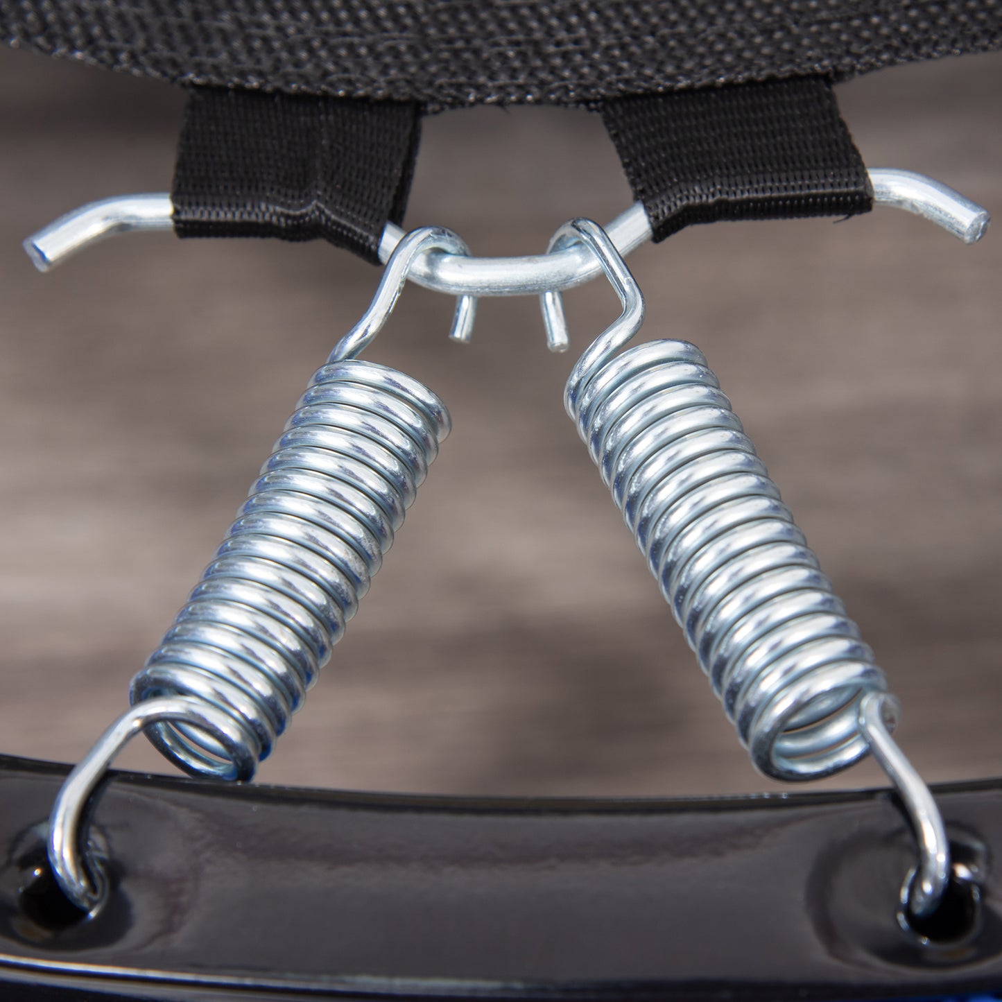 Φ81cm Fitness Trampoline Exercise, Max Load 100 KG, Blue Black