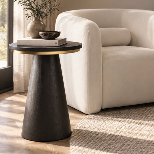 Brewster Black Side table