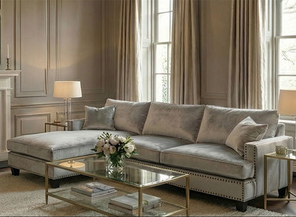 Brunswick Universal Corner Sofa – Dove grey