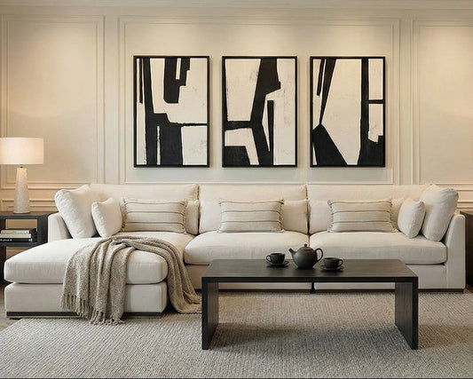 Burbank Four Seat Sofa With Footstool