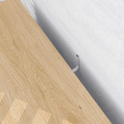 Bathroom Storage Cabinet with Open Compartments and Double Doors