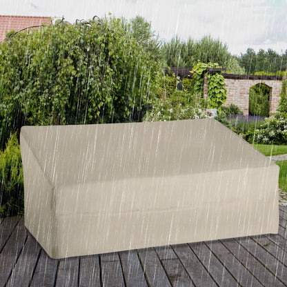 3 Seater Rain Cover Garden Sofa Chair Bench Protector 218x111x101cm