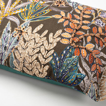 Bali Embroidered Rectangular Cushion