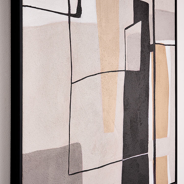 Brownstone Two - Hand-Painted Wall Art