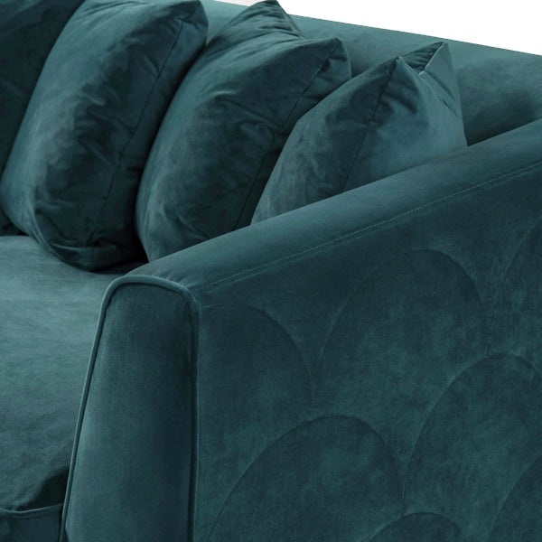 Pino Two Seat Sofa - Peacock