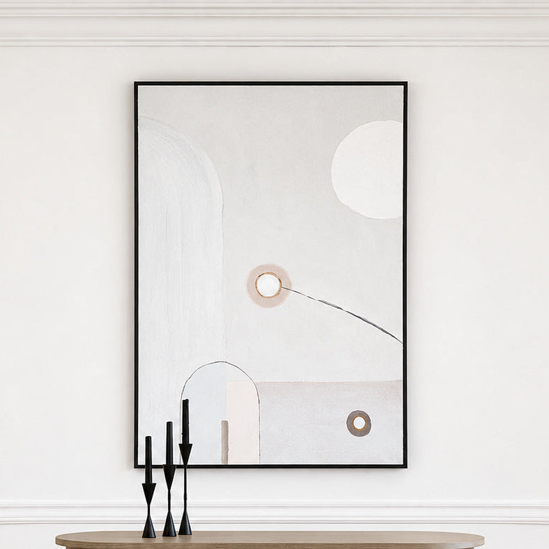 Muted Duet Two - Hand-Painted Wall Art