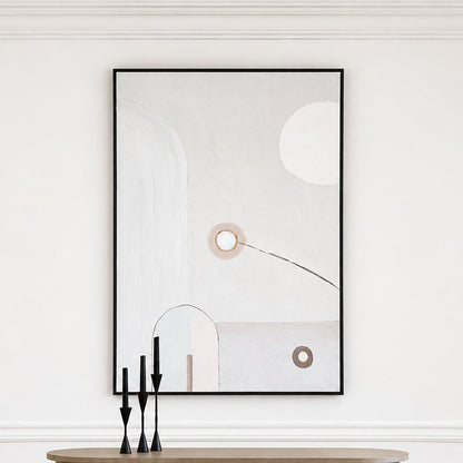 Muted Duet Two - Hand-Painted Wall Art