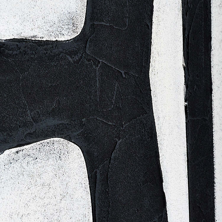Solo Two - Hand-Painted Wall Art