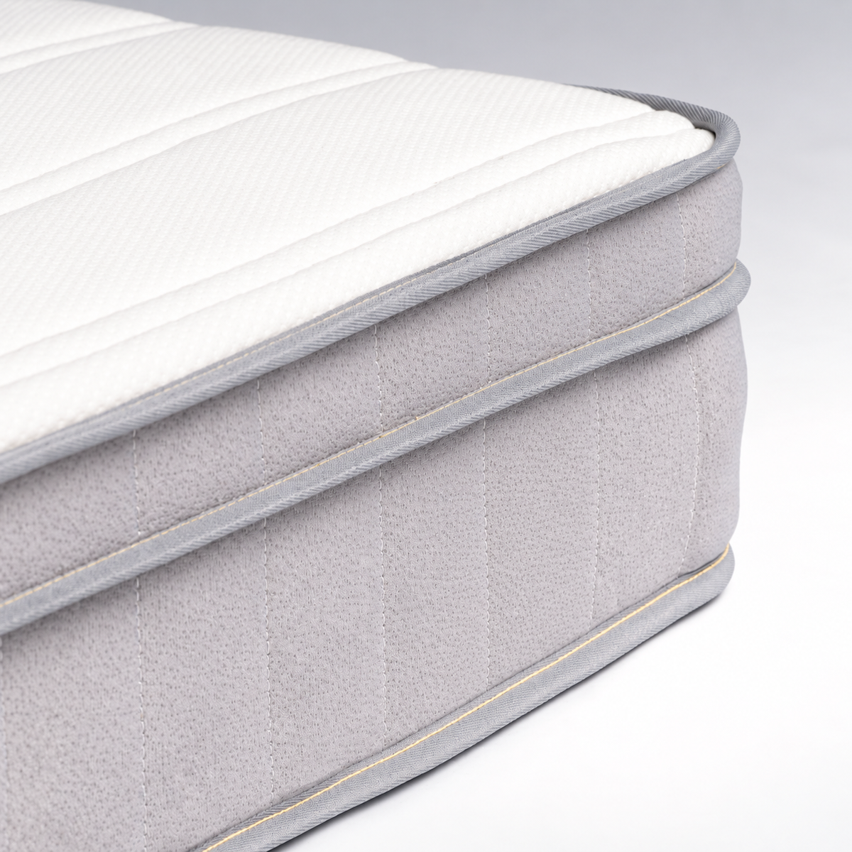 Comfort Super King Medium-Firm Pocket Spring Mattress with Protector and Sheet Clips