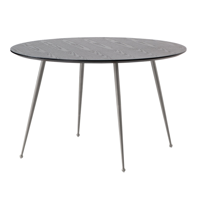 Mason Dining Table – Brushed Silver Legs